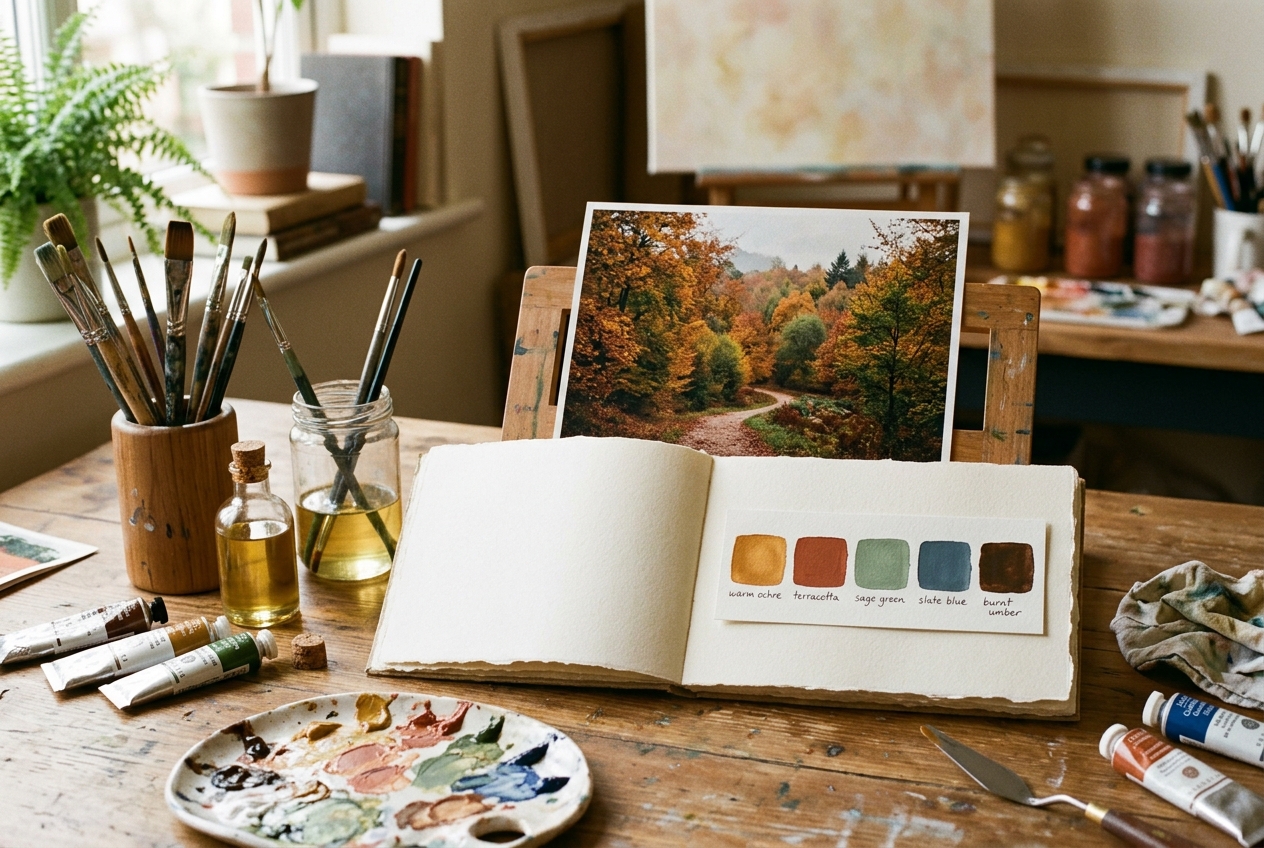 How to Extract and Master a Limited Color Palette from Any Reference Photo
